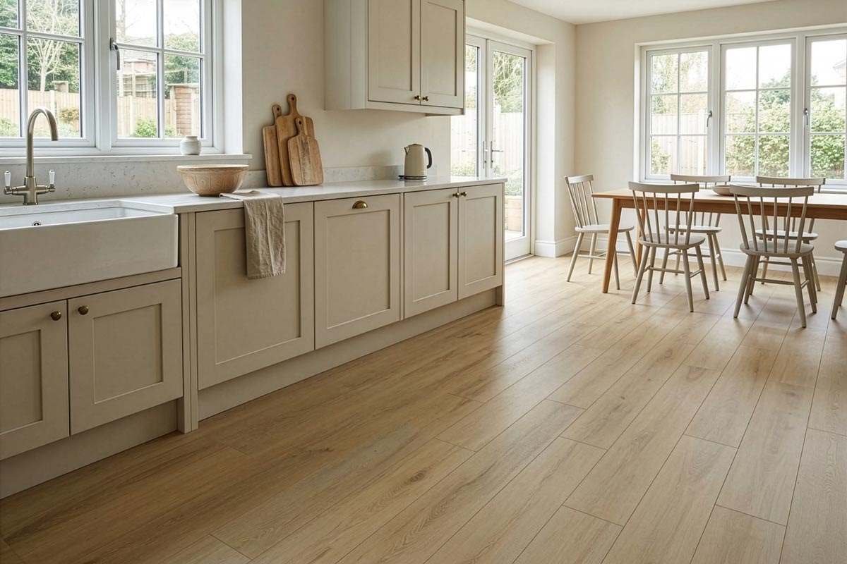 Audacity 12mm Ultra Matt Laminate Brulee Built-In Underlay
