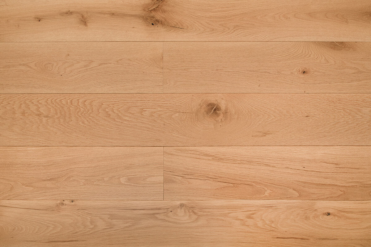 Galleria Engineered Rustic Oak Flooring 20mm x 190mm Jenson Smooth UV Lacquered