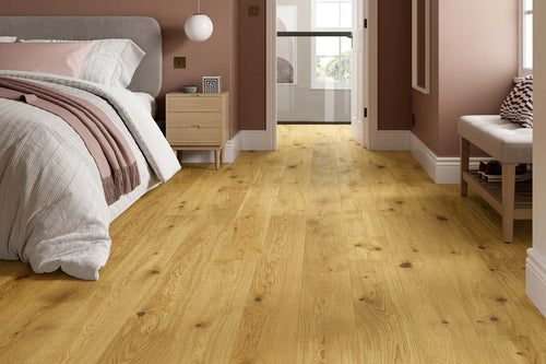 Home Choice Engineered Rustic Oak 14 x 180 Oakvale Brushed Ultra Matt Lacquered