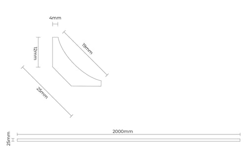 Solid Hardwood Scotia 2m Espresso Natural Oak